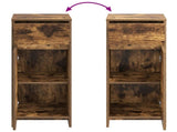 Bathroom Cabinet Smoked Oak 35 x 36.5 x 85 cm Engineered Wood 890748
