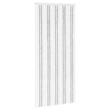 Insect Curtain Chenille Light Grey and White 90 x 200 cm 42034415