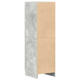 Kitchen Cabinet Concrete Grey 38x41.5x131.5 cm Engineered Wood 860115