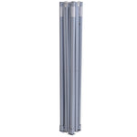 Professional Folding Party Tent with 4 Sidewalls 3x3 m Steel White 48861