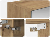 Bathroom Mirror Cabinet Artisian Oak 50 x 14.5 x 70 cm 889046