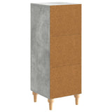 Sideboard Concrete Grey 33 x 34.5 x 90 cm Engineered Wood 894138