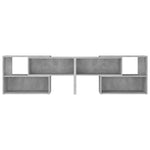 TV Cabinet Concrete Grey 149x30x52 cm Engineered Wood 808363