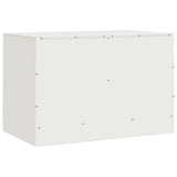 TV Cabinets 2 pcs White 67x39x44 cm Steel 841642
