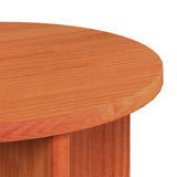Coffee Table 2 pcs Wax Brown Solid Pine wood 873555