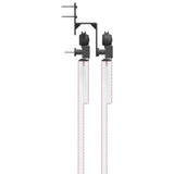 Sliding Door Hardware Kit 213,5 cm Steel Black 3295728