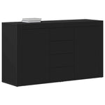 Sideboard with Drawer Black 120 x 36 x 69 cm Engineered wood 3333857