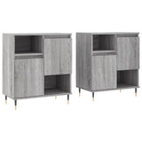 Sideboards 2 pcs Grey Sonoma Engineered Wood 3190123