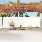 Retractable Side Awning Cream 220x1200 cm 318085