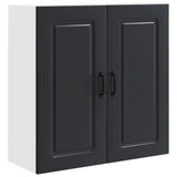 Dishwasher Panel Kalmar Black 80 x 31 x 80 cm Engineered Wood 884705