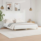 Bed Frame without Mattress High Gloss White 200x200 cm 832007
