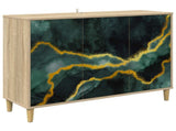 Sideboard WIJHE Sonoma 102 x 33 x 75 cm Engineered Wood 8006954