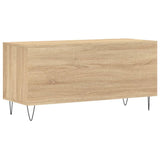 Record Cabinet Sonoma Oak 100x38x48 cm Engineered Wood 831751