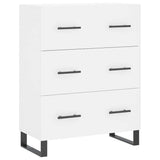 Highboard White 69.5x34x180 cm Engineered Wood 3198425