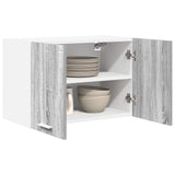 Hanging Cabinet 2 pcs Grey Sonoma and White 60 x 31 x 40 cm 884173