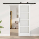 Sliding Door ORKDAL White and Black 73.5 x 198.5 cm 3332016