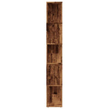 Book Cabinet Old Wood 45x24x159 cm Engineered Wood 855784