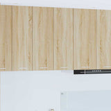 Hanging Cabinet Sonoma Oak 60 x 31 x 80 cm Engineered Wood 884276