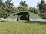 Family Tent with Roof Green and Grey 721 x 335 x 212 cm 4100670