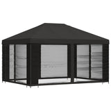 Garden Gazebo with Sidewalls 4 x 3 m Anthracite 900387