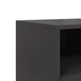 TV Cabinet Black 100.5x39x60.5 cm Steel 846542
