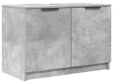 Bathroom Cabinet with Storage Concrete Grey 64.5 x 33.5 x 59 cm 880740