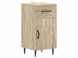 2 Piece Bathroom Cabinet Set HAARLEM Sonoma Oak Engineered Wood 3418019