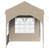 Pop-up Party Tent 192 x 192 x 245 cm Cream 42019823
