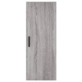 Highboard Grey Sonoma 34,5x34x180 cm Engineered Wood 3198799