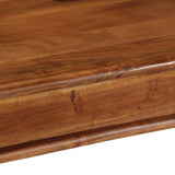Dining Table 80x80x77 cm Solid Wood Acacia 4102365