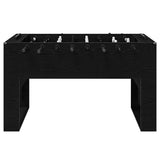 Foosball Table Black Oak 146.5 x 74 x 85 cm Engineered Wood 3378200