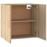 Wall Cabinet Sonoma Oak 60x30x60 cm Engineered Wood 812891