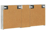 Bathroom Cabinet Set 3 pcs 100 x 10.5 x 60.5 cm Engineered wood 3403699