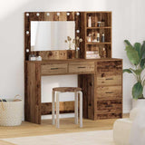 Dressing Table 2 pcs Brown 78.5 x 41 x 135 cm Engineered Wood 3334198