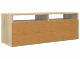Lowboard with Drawer Sonoma Oak 87 x 27.5 x 43 cm 8000582