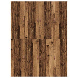 Storage Bed Frame Old Wood 135 x 190 cm Engineered Wood 3335443