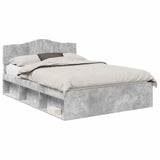 Bed Frame with Headboard Concerte 160 x 200 cm Solid Pine Wood 3412874