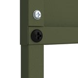 Garden Privacy Screen Olive green 50 x 140 cm Cold-rolled steel 876304