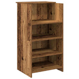 Reception Desk Old Wood 135x50x103.5 cm Engineered Wood 3324194