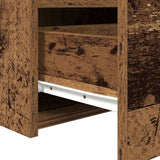 Bedside Cabinet 2 pcs Old Wood 50 x 40 x 45 cm Engineered Wood 862181