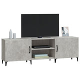 TV Cabinet Concrete Grey 150x30x50 cm Engineered Wood 812631