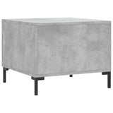 ZNTS Coffee Tables 2 pcs Concrete Grey 50x50x40 cm Engineered Wood 829405