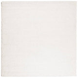 Shaggy Rug PAMPLONA High Pile Modern Cream 160x160 cm 375236