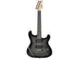 GST Stylish H-H Pickup Tiger Stripe Electric Kit with 20W AMP Bag 16611301