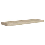 ZNTS Floating Wall Shelves 4 pcs Oak 90x23.5x3.8 cm MDF 323882
