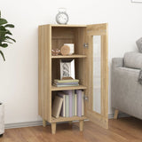 Sideboard Sonoma Oak 34.5x34x90 cm Engineered Wood 812396