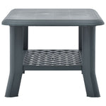 Coffee Table Green 90x60x46 cm Plastic 48794