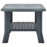 Coffee Table Green 90x60x46 cm Plastic 48794