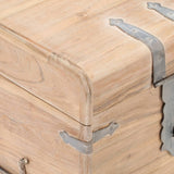 Chest 40x40x40 cm Solid Acacia Wood 289648