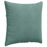 Sofa Pillows 2 pcs Sea Green 80 x 80 cm Corduroy Fabric 42014067